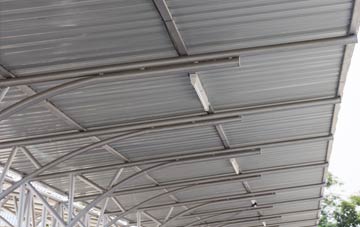 installing Laigh Fenwick metal roofing